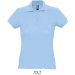 Damen-Poloshirt Sols Passion himmelblau