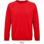 Bio-Unisex-Sweatshirt „Sols Space“ in Burgunderrot
