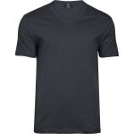 Herren-T-Shirt mit V-Ausschnitt Tee Jays 8006 dunkelgrau