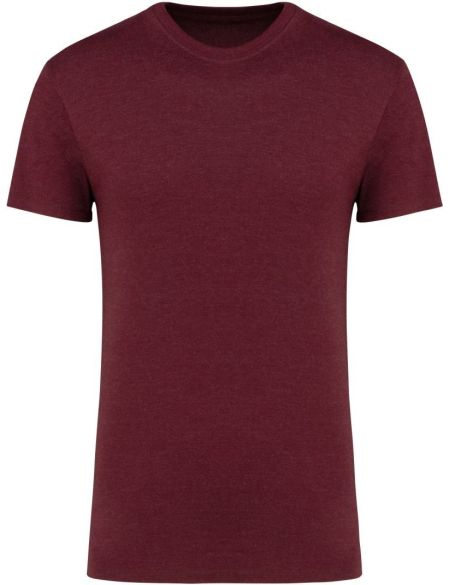 T-Shirt aus schwerer Bio-Baumwolle Kariban K3032IC wein meliert
