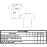 Damen-Sport-T-Shirt mit V-Ausschnitt Kariban ProAct PA477 violett