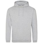 Just Hoods College Hoodie AWJH001 grau meliert