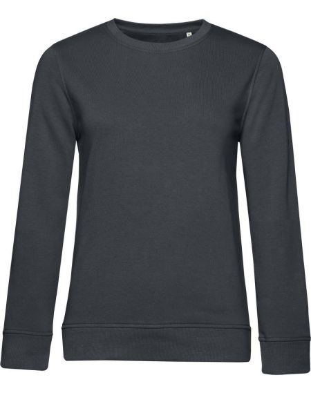 Damen-Sweatshirt ohne Kapuze Inspire Crew Neck Damen Asphalt