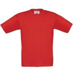 Kinder-T-Shirt aus schwerer Baumwolle Exact 190 Kids rot