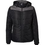 Herren Outdoor Hybrid Jacke James Nicholson JN1050 black