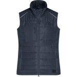 Damen 3-in-1 Jacke James Nicholson JN1153 navy/silver