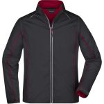 Herren 3-Lagen-Wintersport-Softshelljacke James Nicholson JN1053 navy